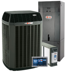 Trane air conditioners, heating units, comfort system